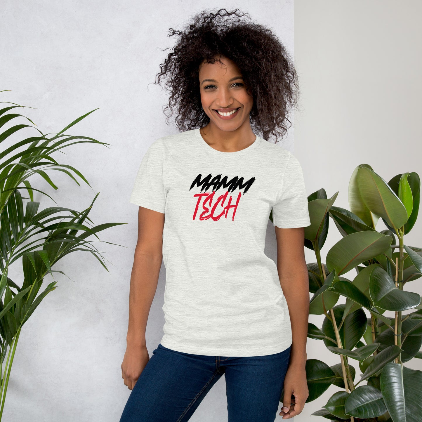 Mamm Tech - Red Unisex t-shirt
