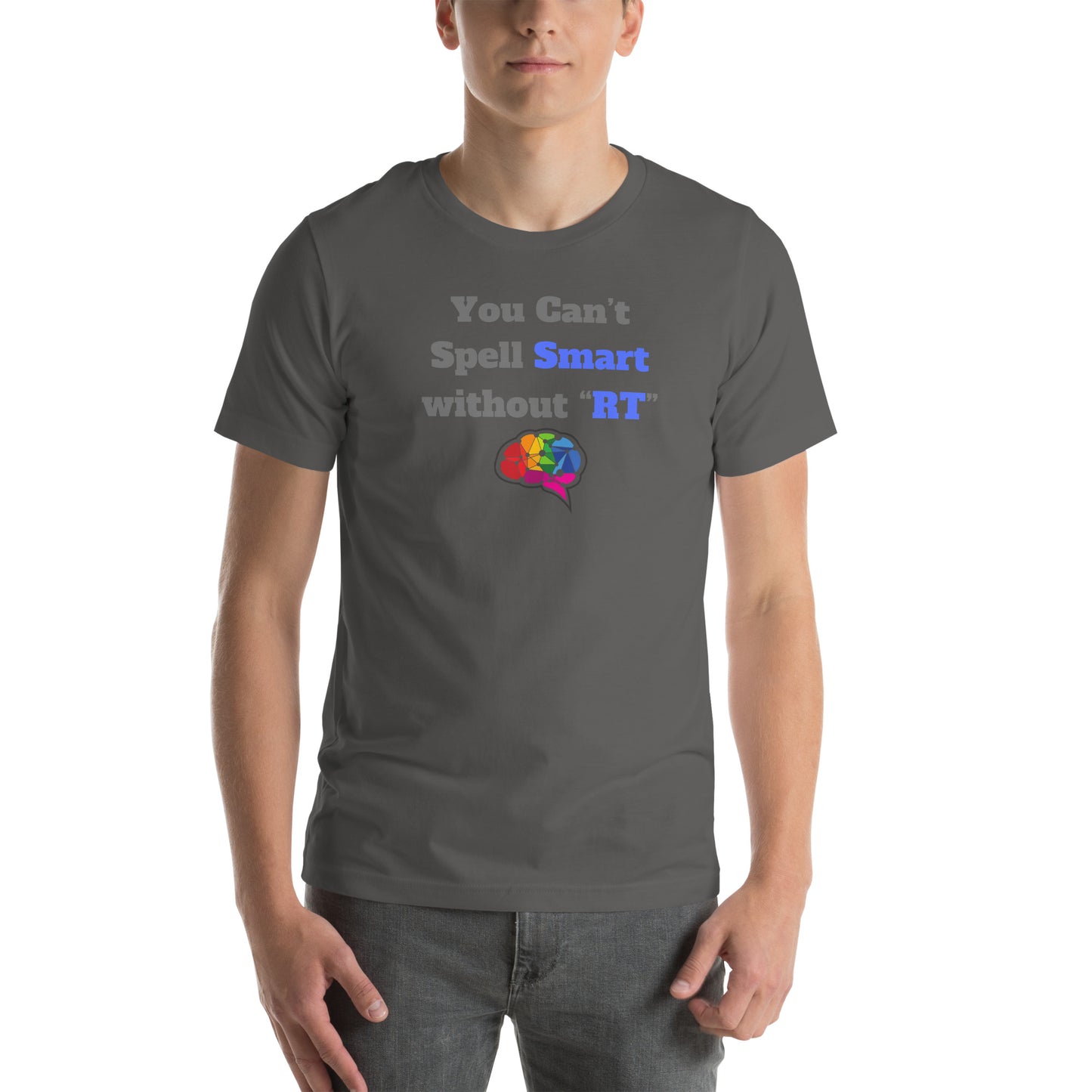 You Can't Spell Smart - Blue Unisex t-shirt