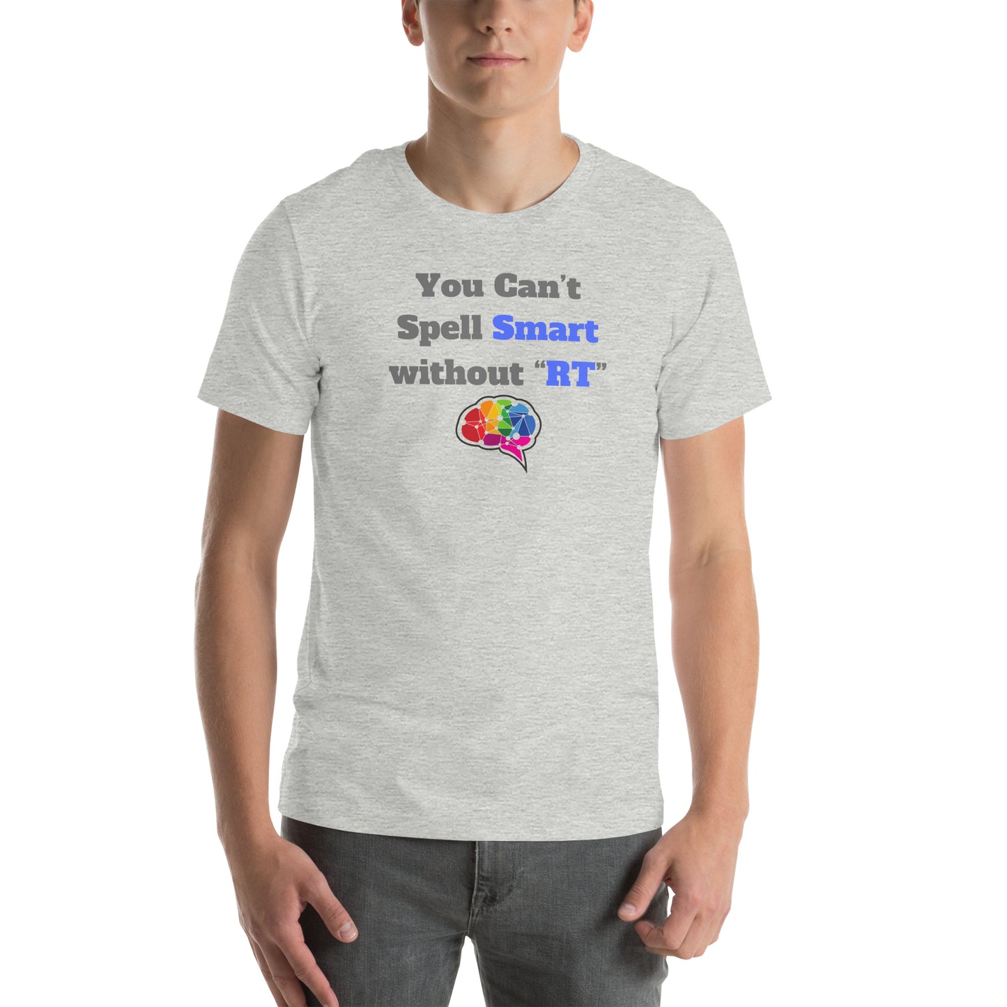 You Can't Spell Smart - Blue Unisex t-shirt