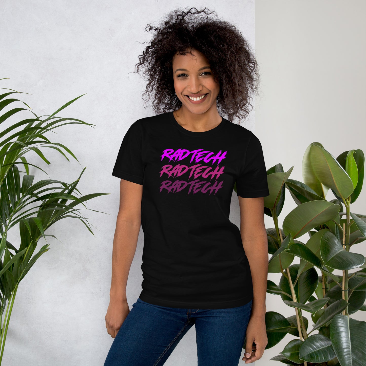 Rad Tech - Pink Unisex t-shirt