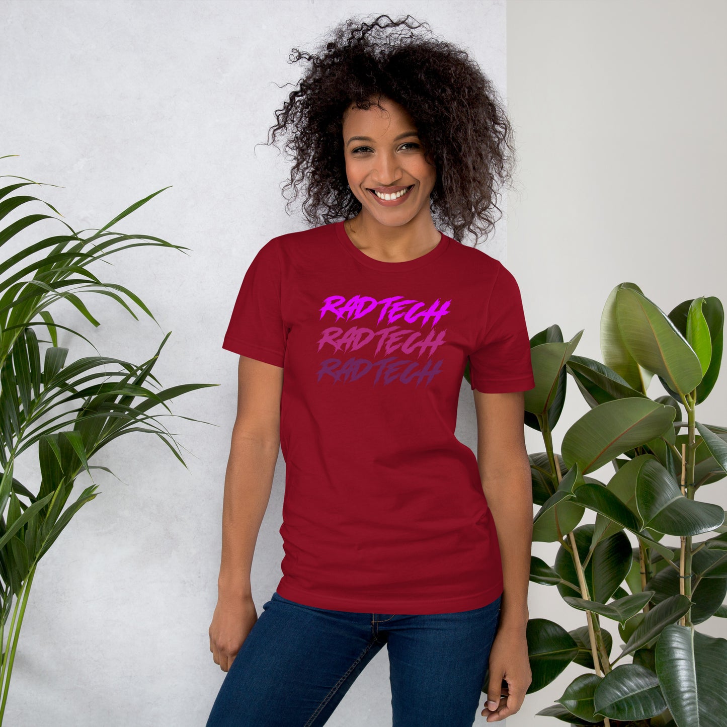 Rad Tech - Pink Unisex t-shirt