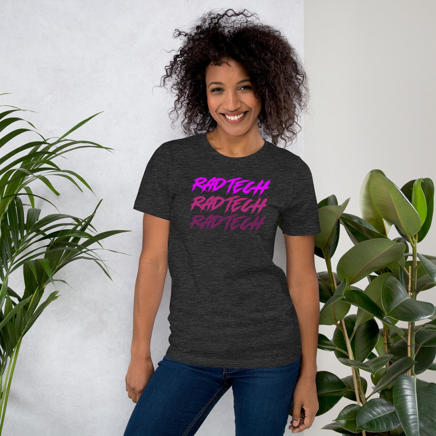Rad Tech - Pink Unisex t-shirt