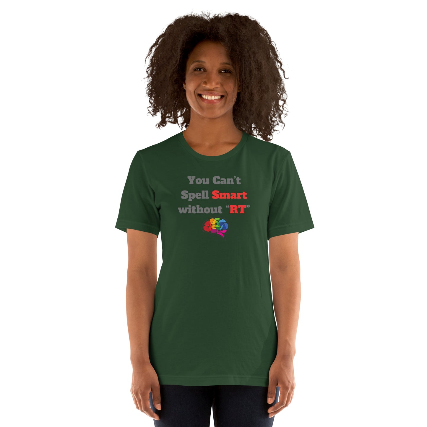 You Can't Spell Smart - Red Unisex t-shirt