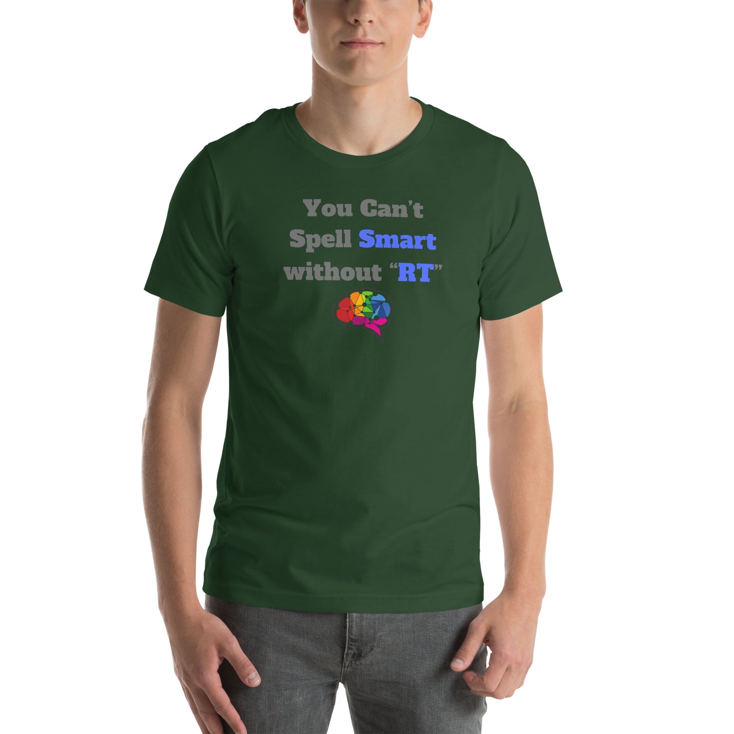 You Can't Spell Smart - Blue Unisex t-shirt