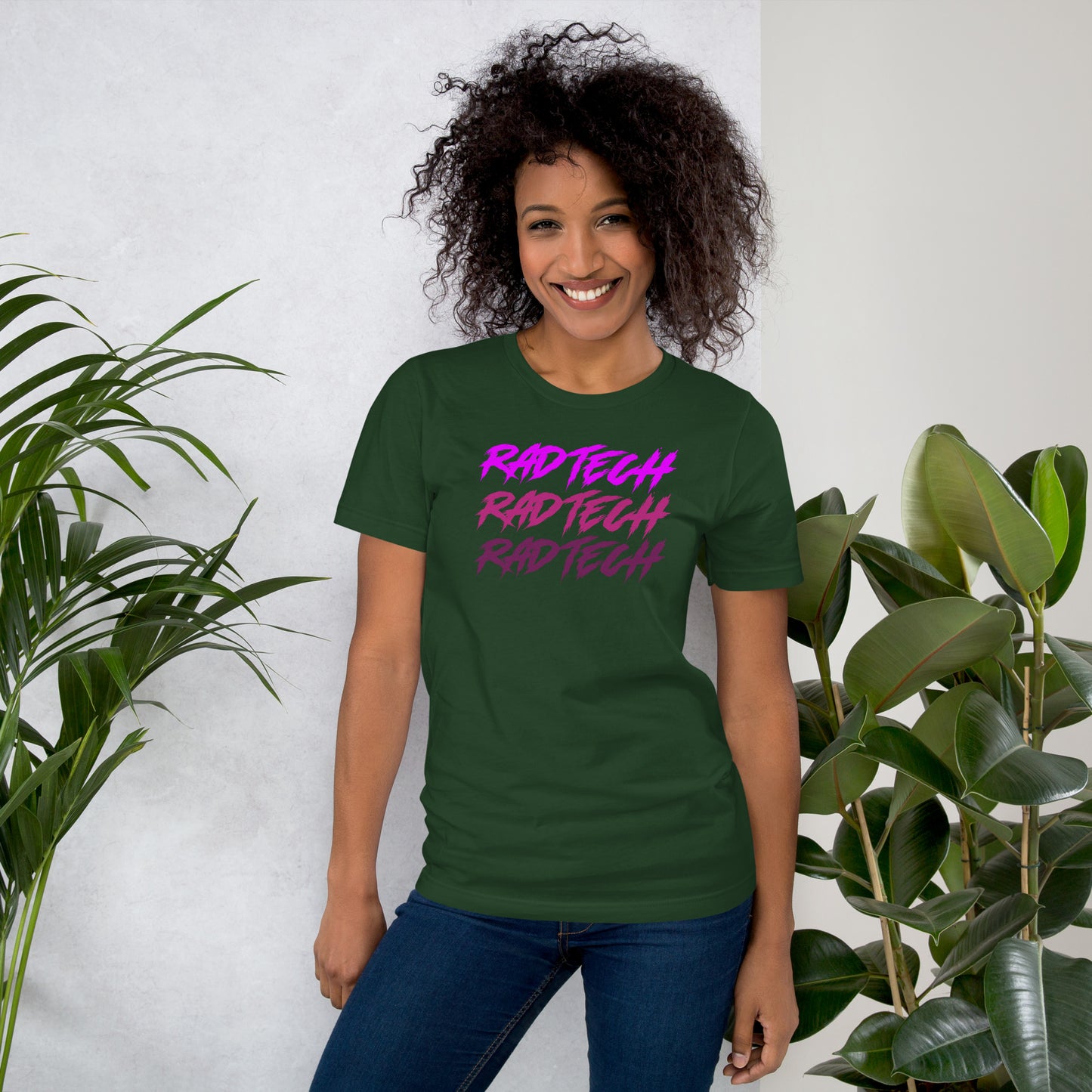 Rad Tech - Pink Unisex t-shirt