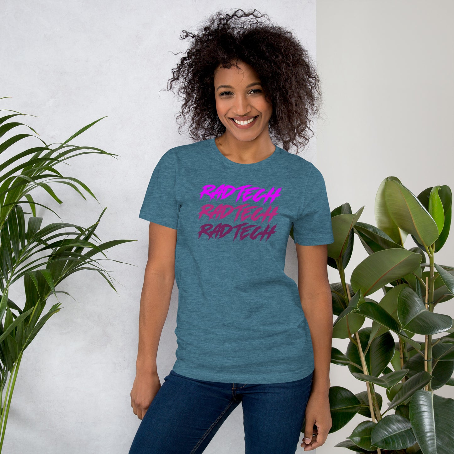 Rad Tech - Pink Unisex t-shirt