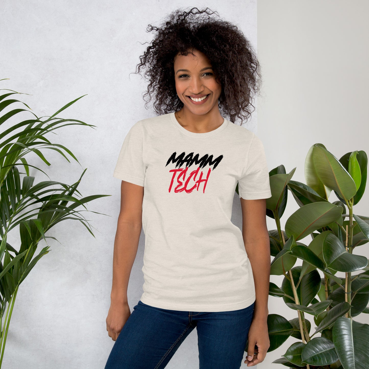 Mamm Tech - Red Unisex t-shirt