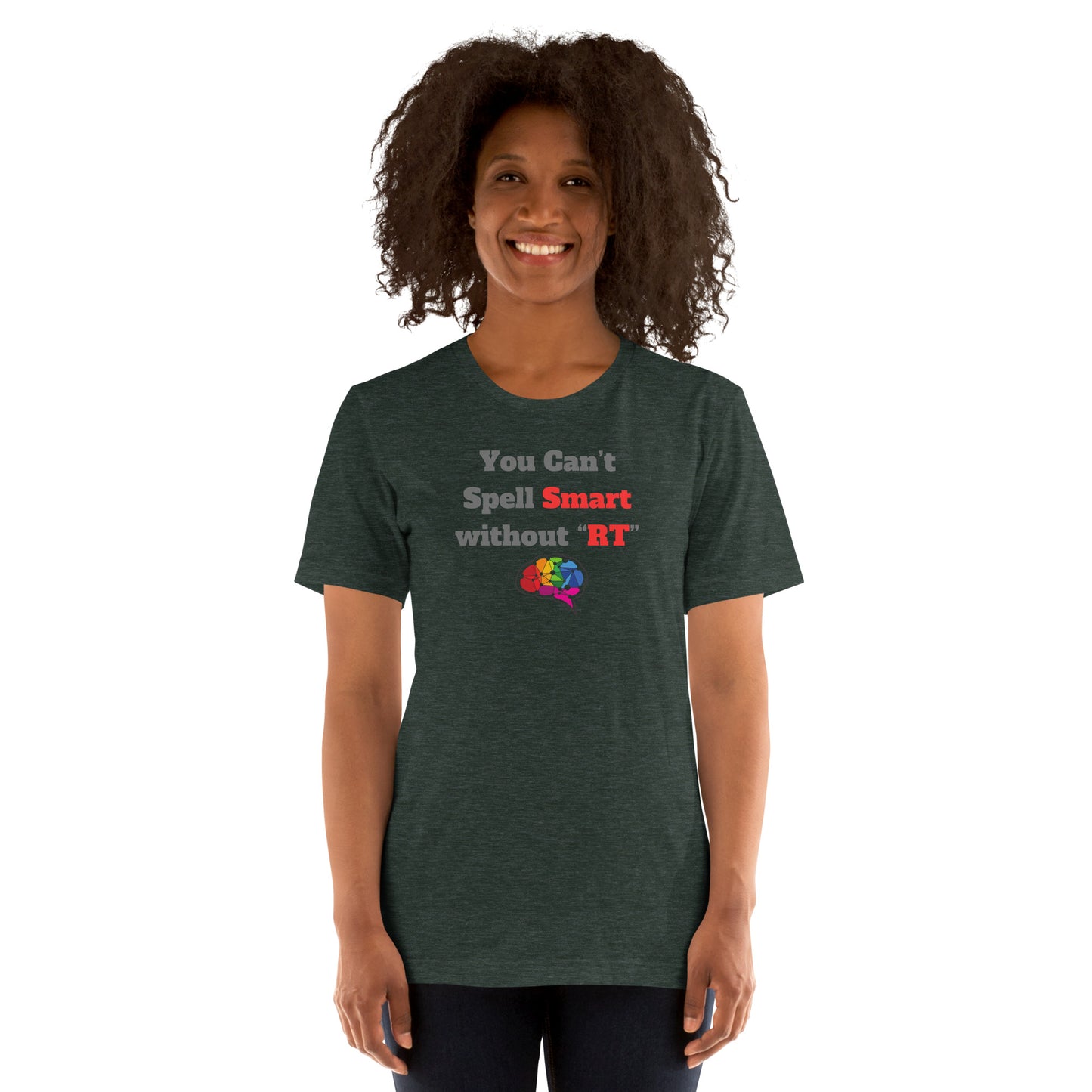 You Can't Spell Smart - Red Unisex t-shirt