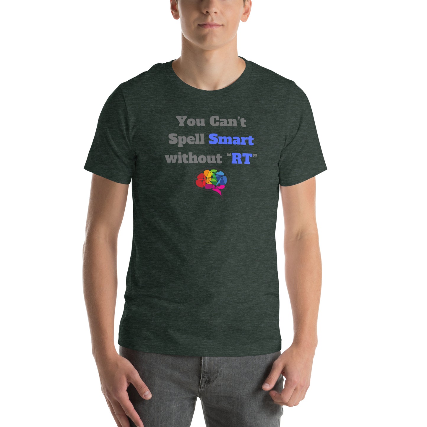 You Can't Spell Smart - Blue Unisex t-shirt