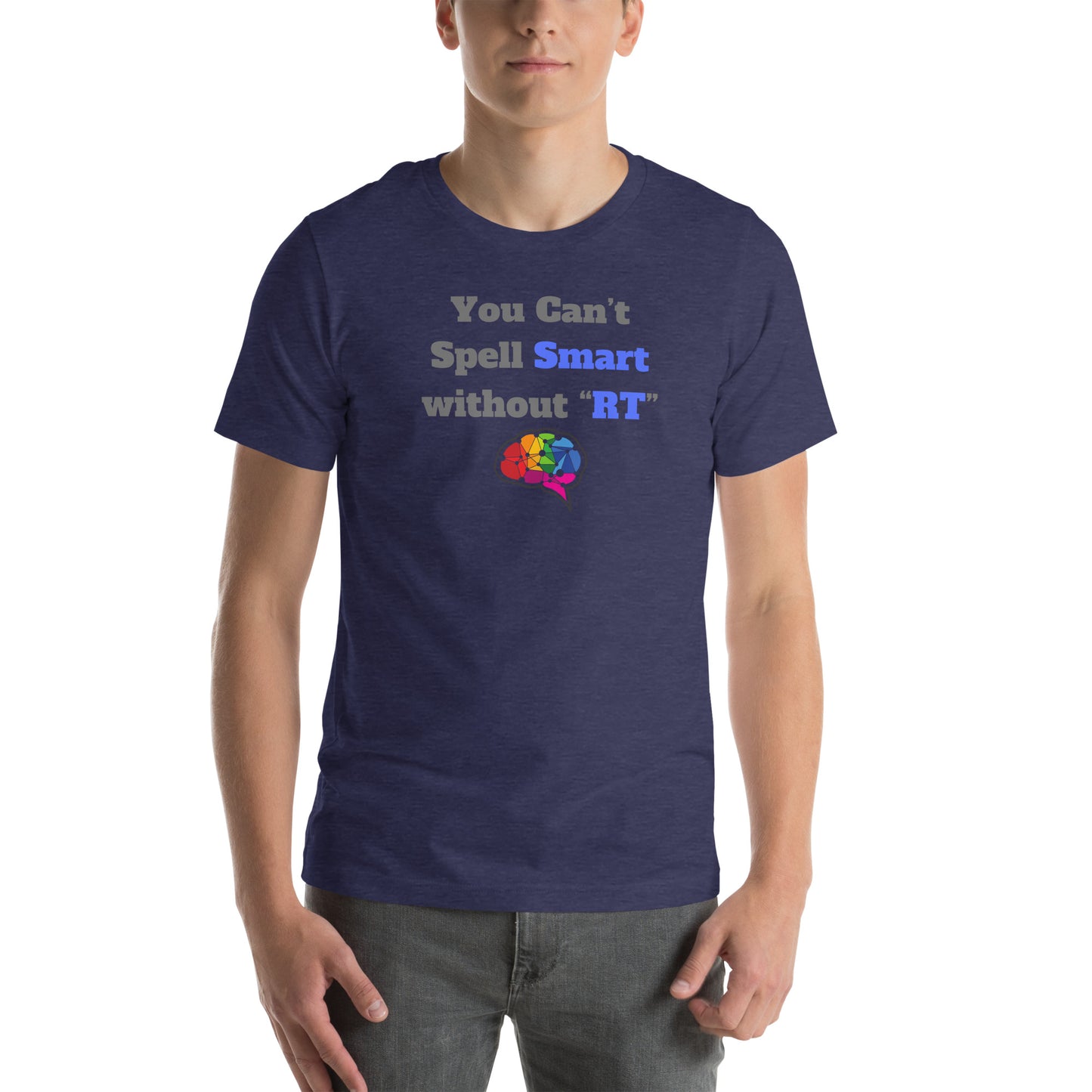 You Can't Spell Smart - Blue Unisex t-shirt