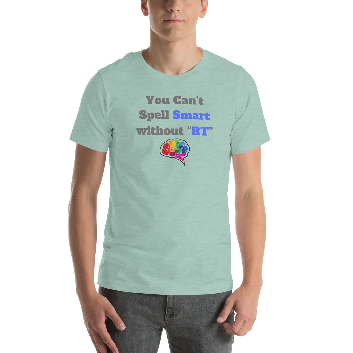 You Can't Spell Smart - Blue Unisex t-shirt