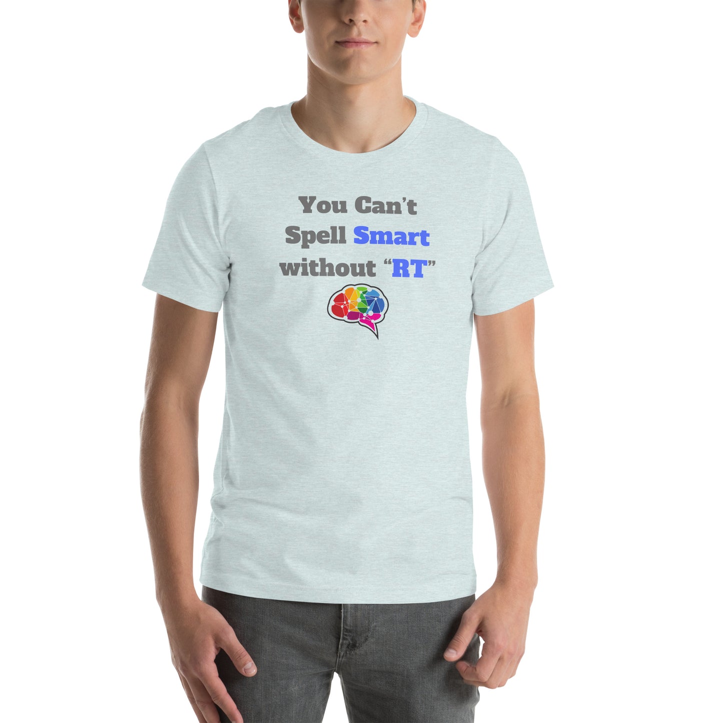 You Can't Spell Smart - Blue Unisex t-shirt