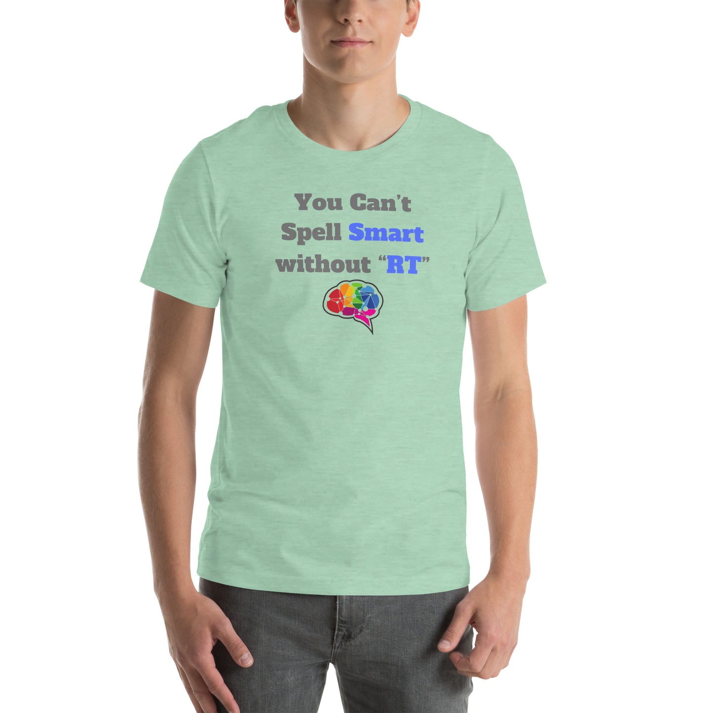 You Can't Spell Smart - Blue Unisex t-shirt
