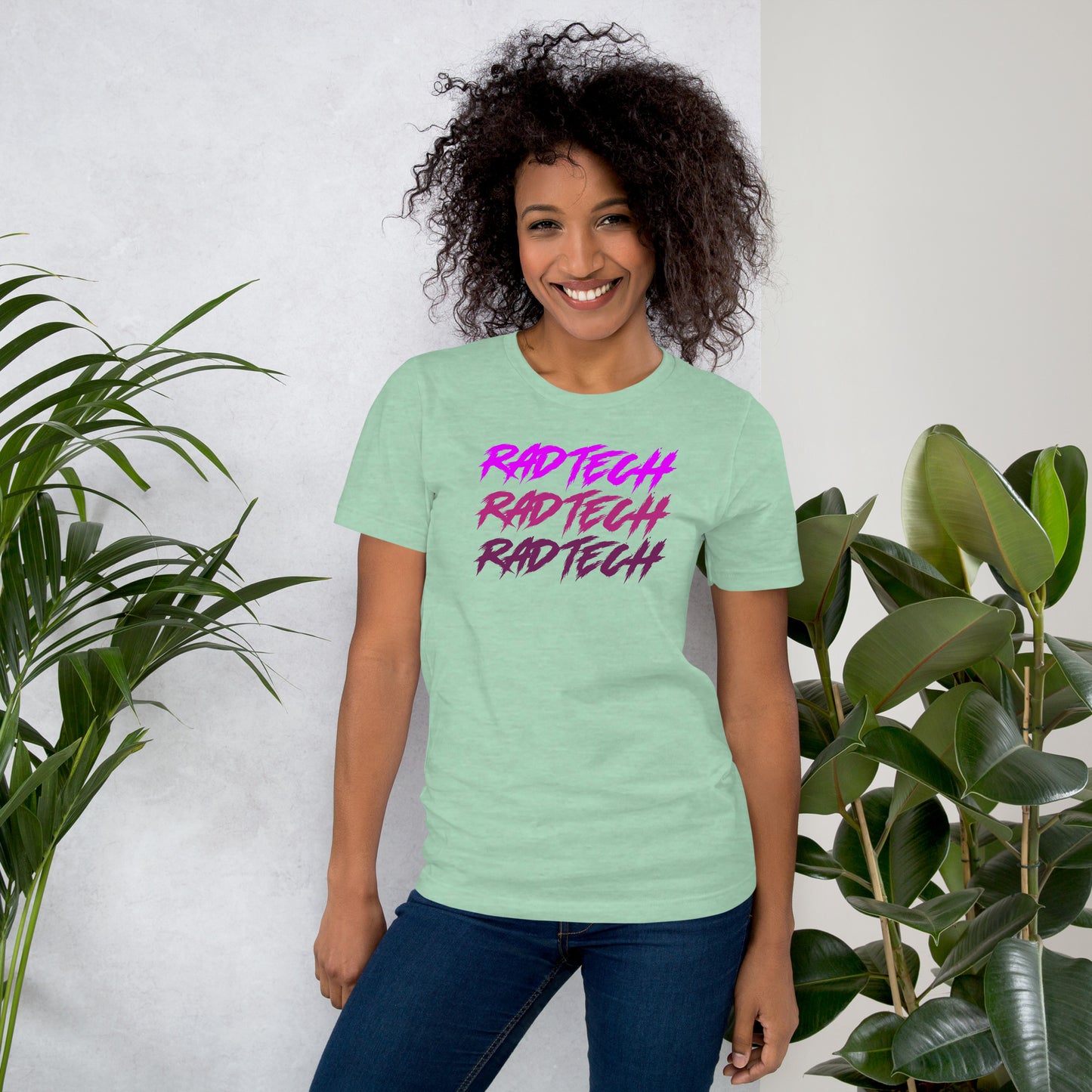 Rad Tech - Pink Unisex t-shirt