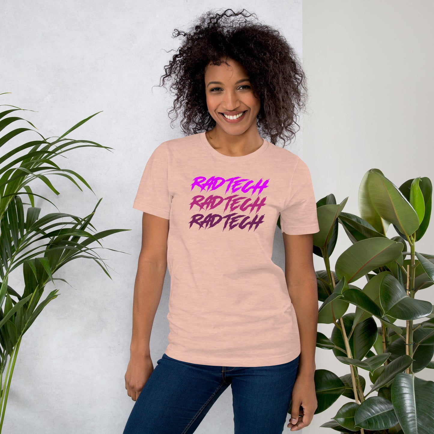 Rad Tech - Pink Unisex t-shirt
