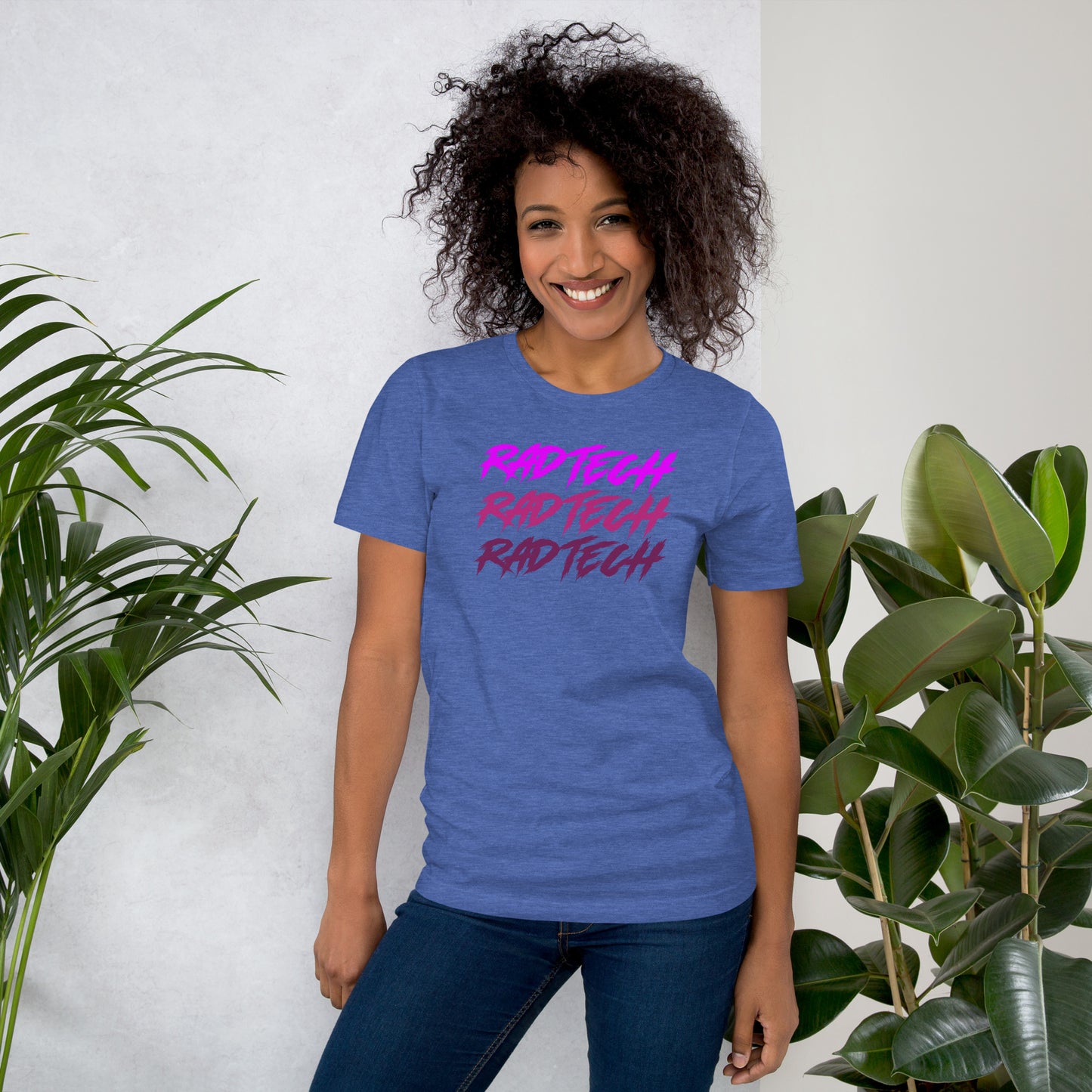 Rad Tech - Pink Unisex t-shirt