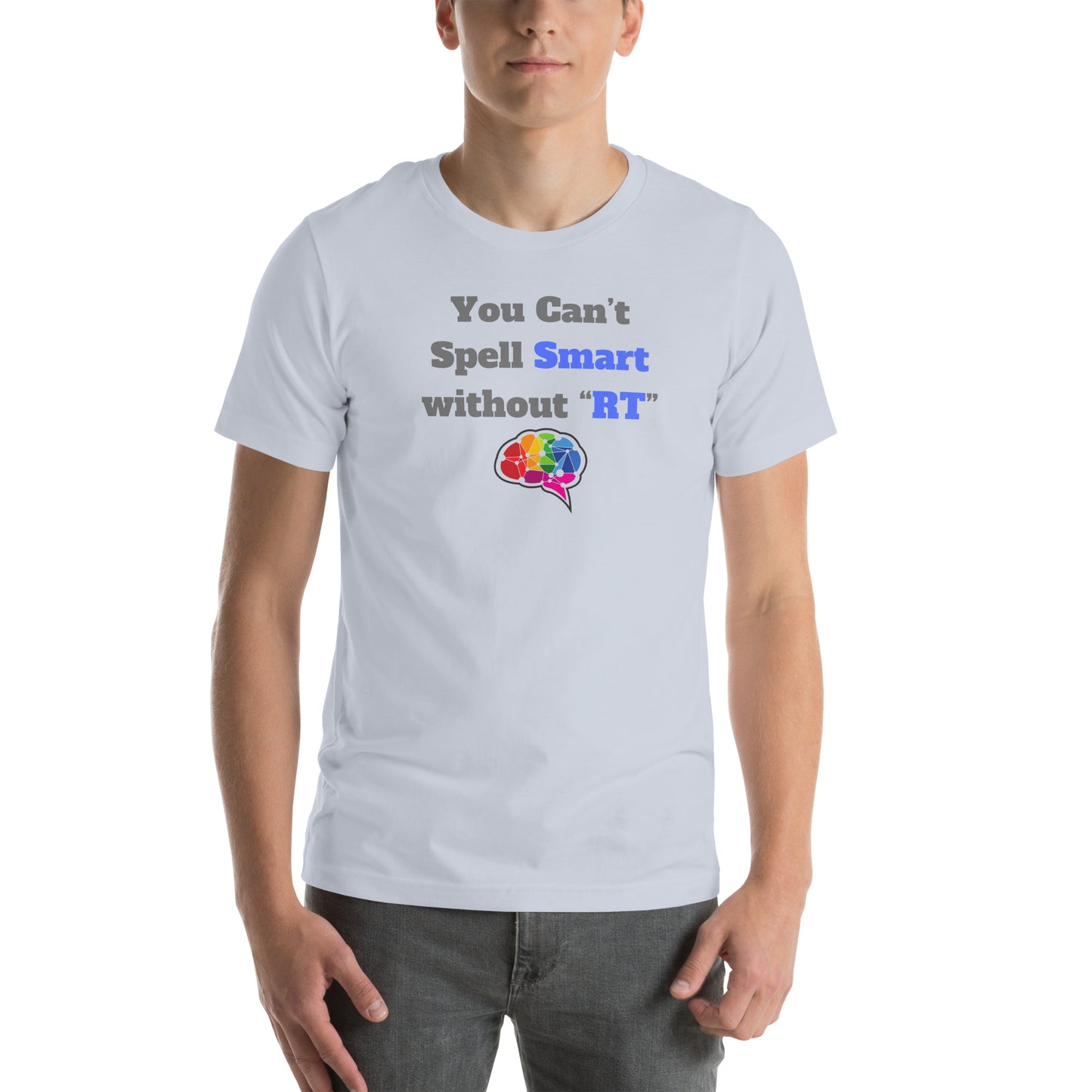 You Can't Spell Smart - Blue Unisex t-shirt