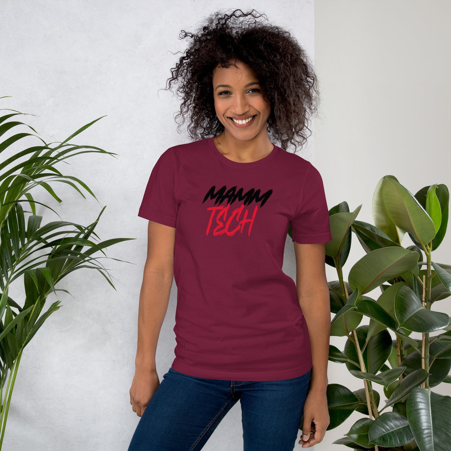 Mamm Tech - Red Unisex t-shirt