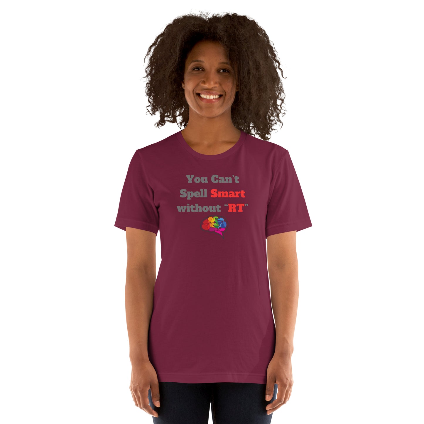 You Can't Spell Smart - Red Unisex t-shirt