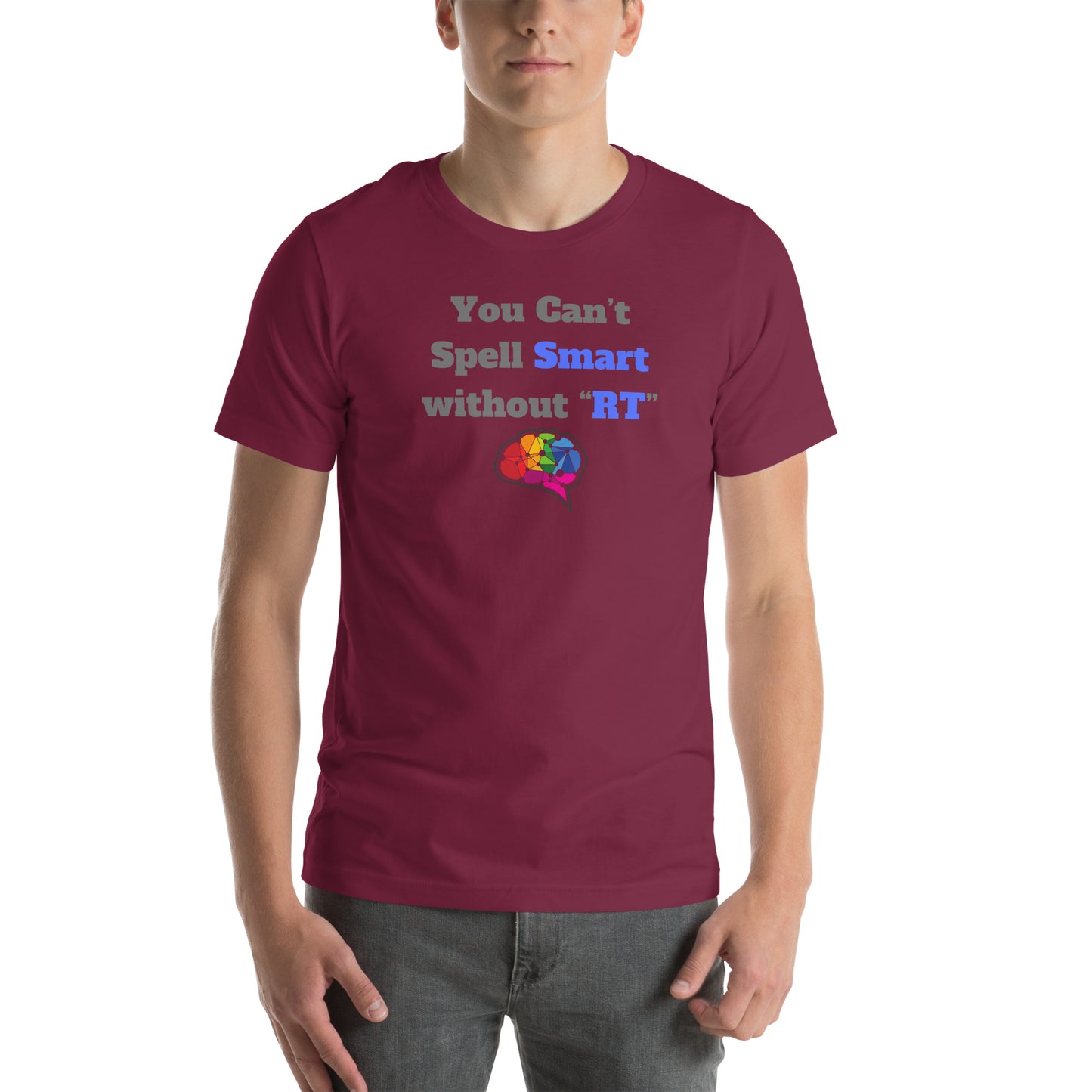 You Can't Spell Smart - Blue Unisex t-shirt