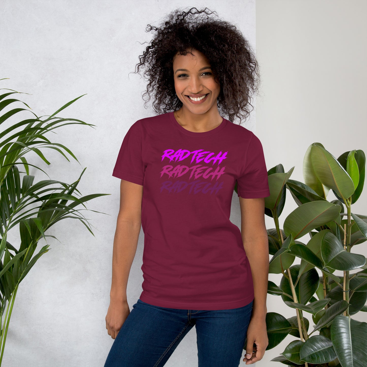 Rad Tech - Pink Unisex t-shirt