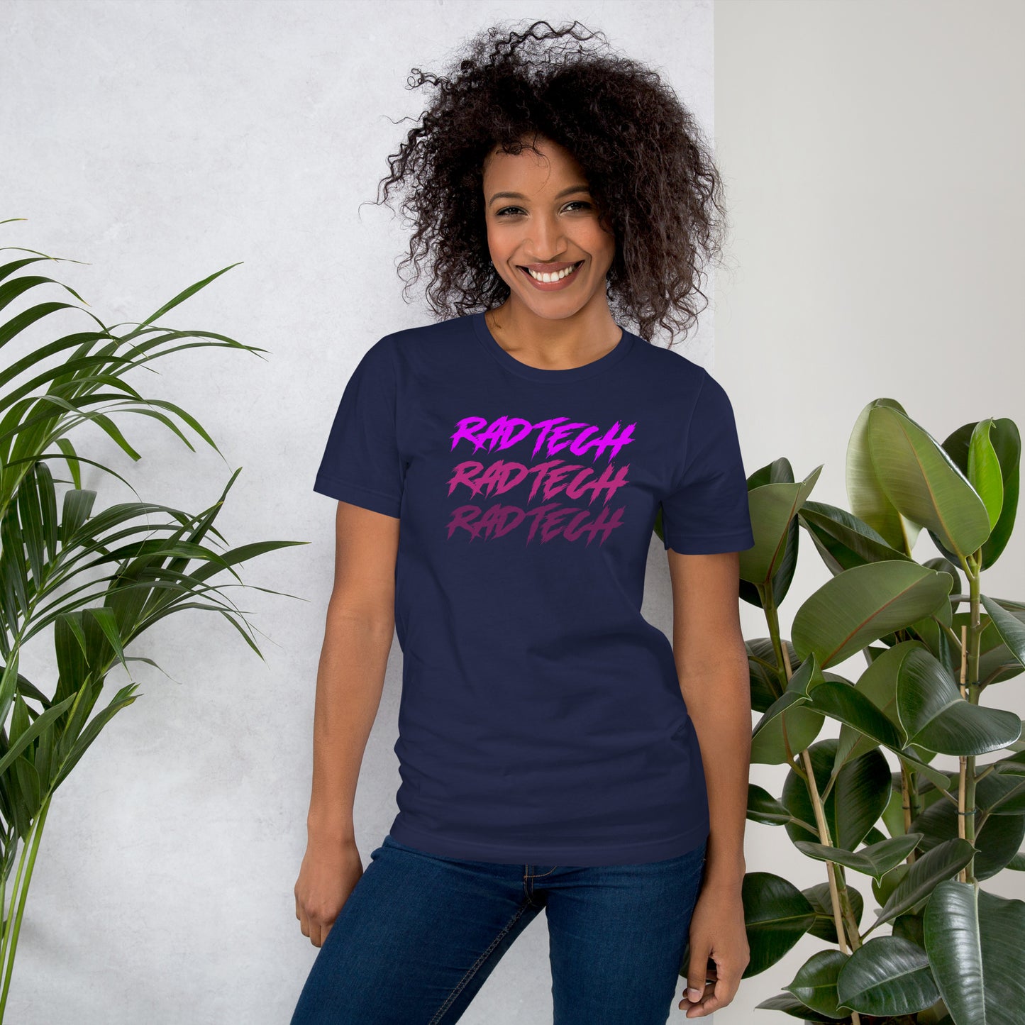 Rad Tech - Pink Unisex t-shirt