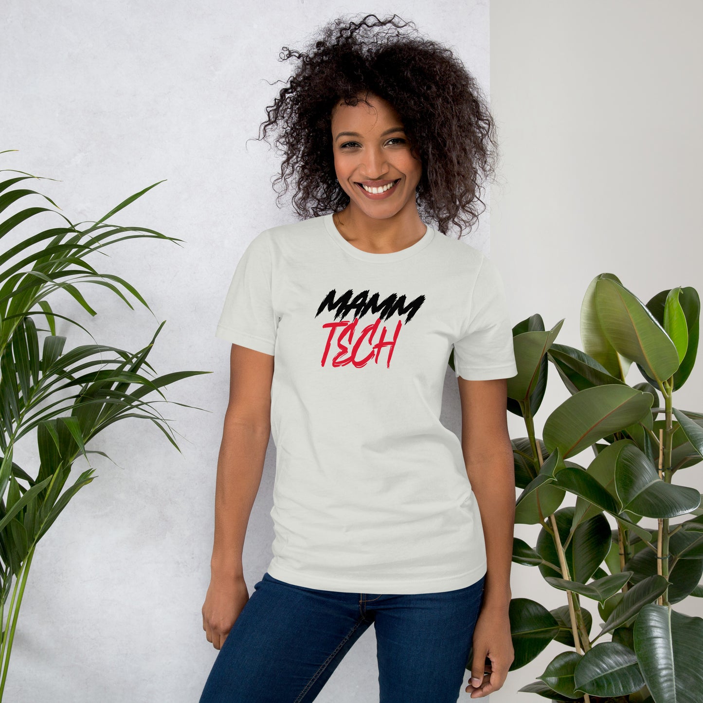 Mamm Tech - Red Unisex t-shirt