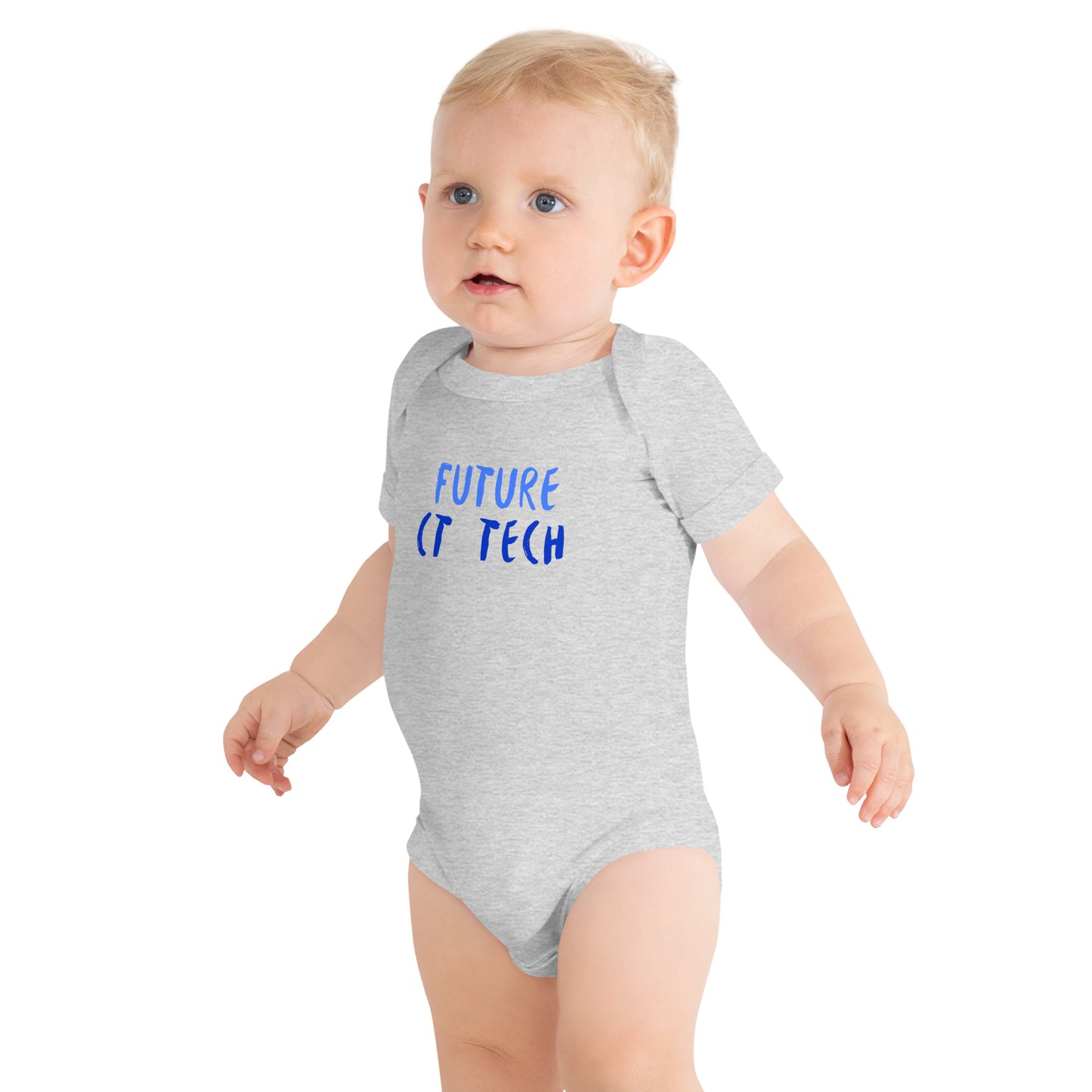 Future CT Tech - Blue - Baby short sleeve one piece