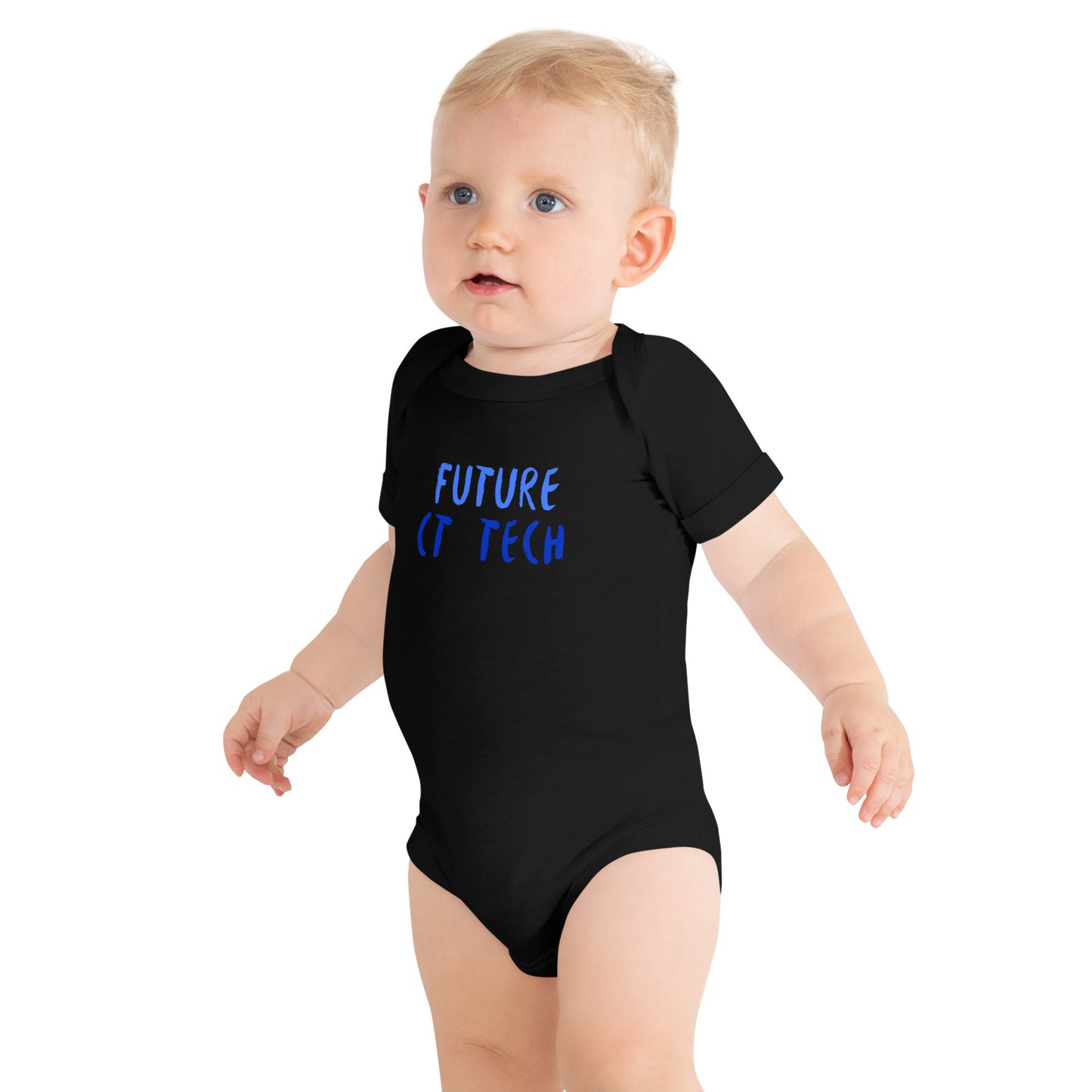 Future CT Tech - Blue - Baby short sleeve one piece