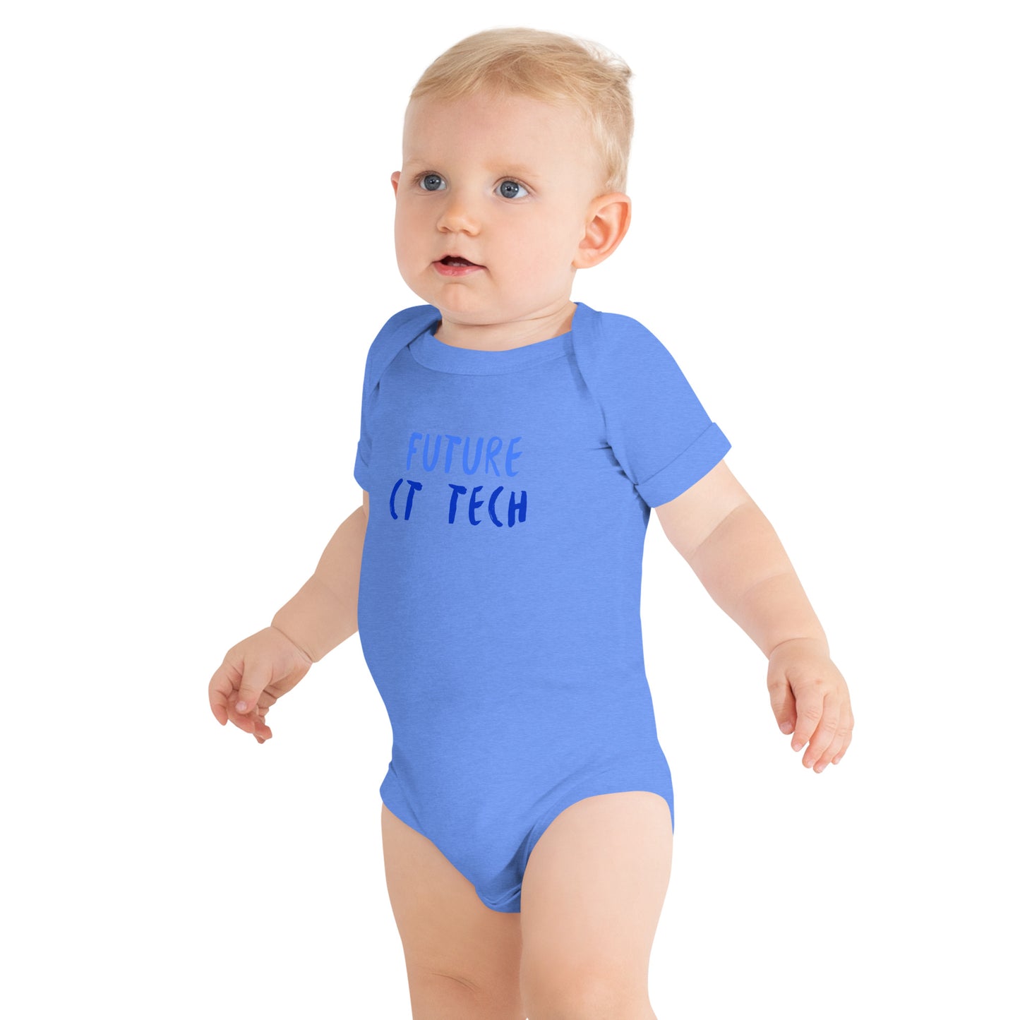 Future CT Tech - Blue - Baby short sleeve one piece