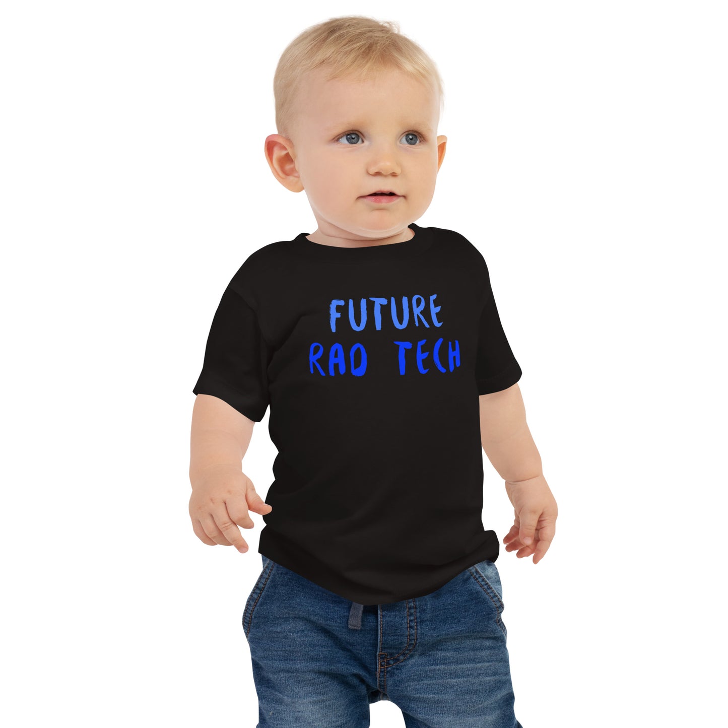 Future Rad Tech  - Blue Baby Jersey Short Sleeve Tee