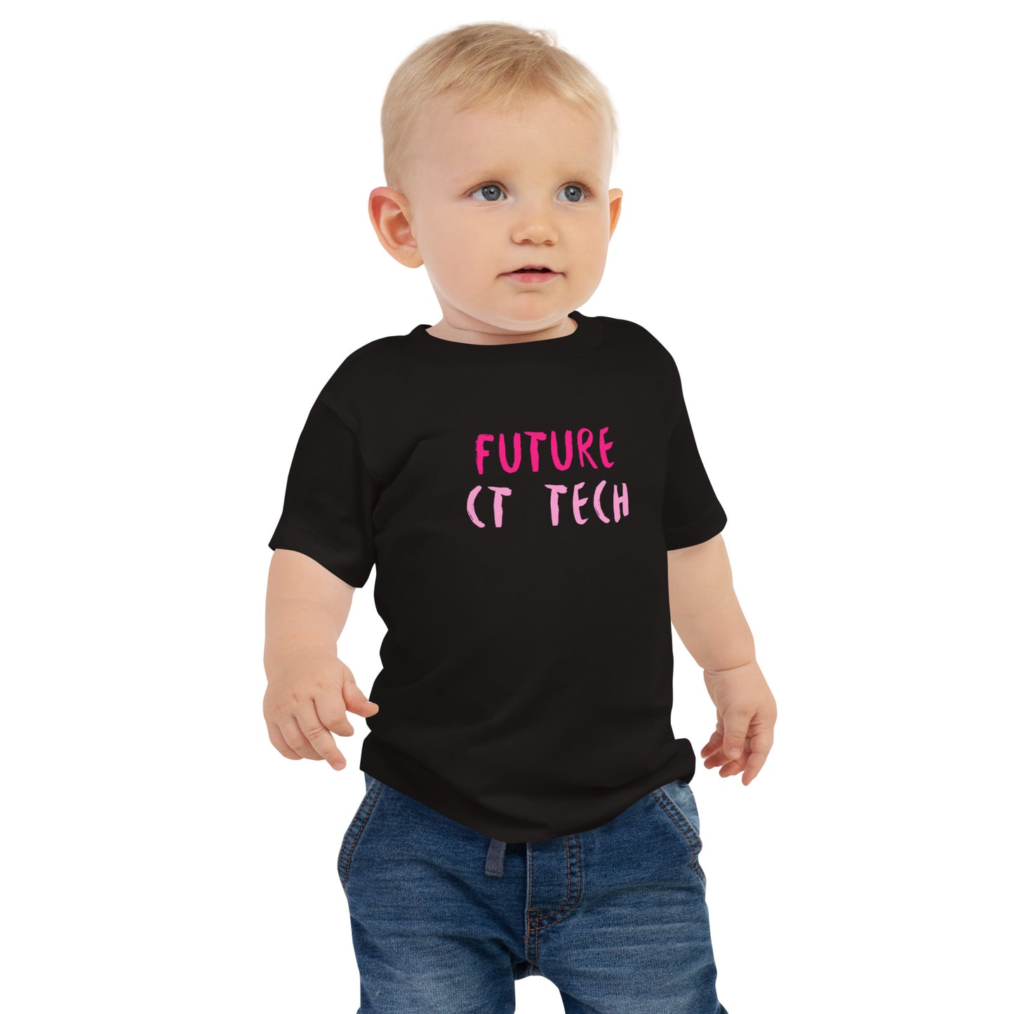 Future CT Tech - Pink - Baby Jersey Short Sleeve Tee