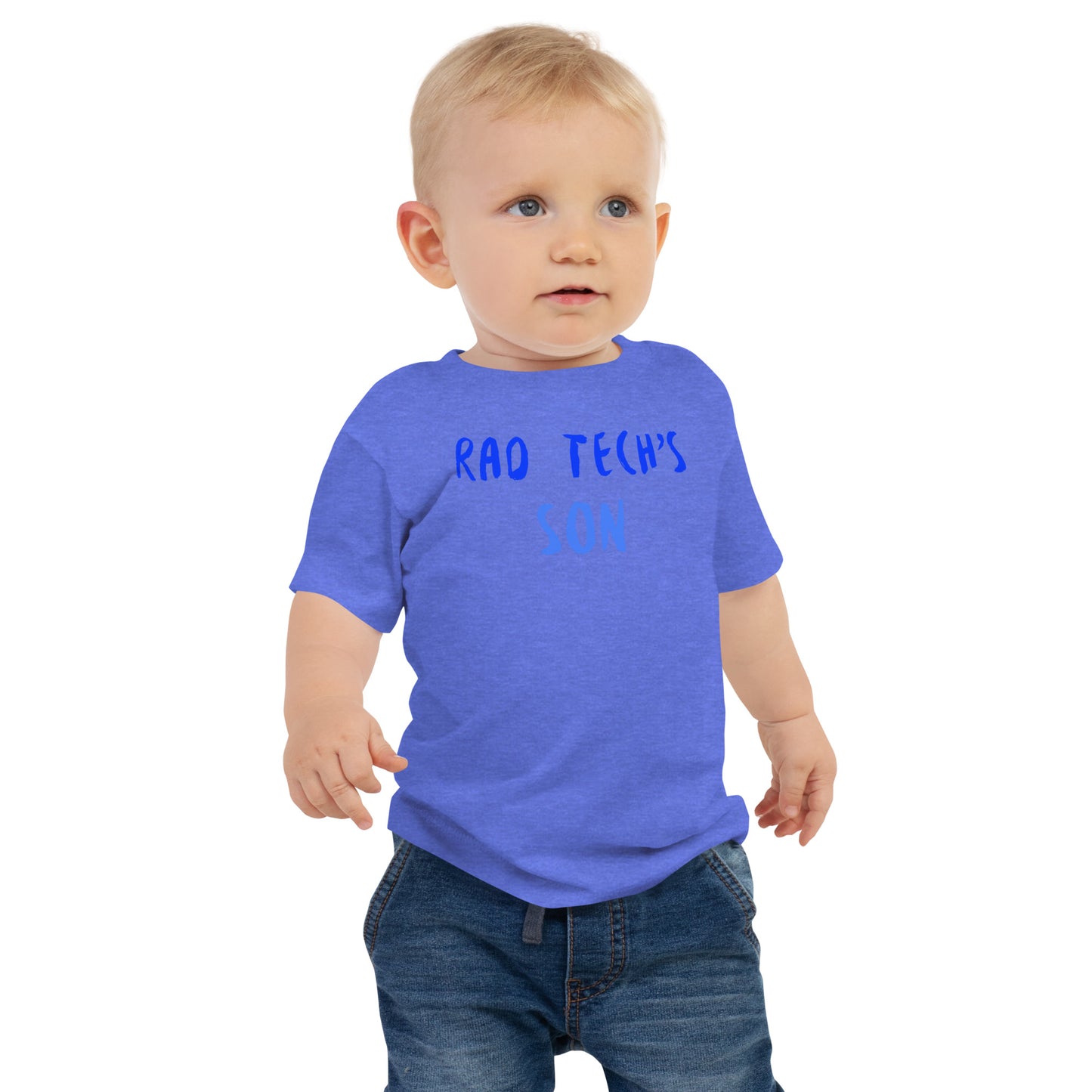 Rad Tech's Son - Blue Baby Boy Jersey Short Sleeve Tee