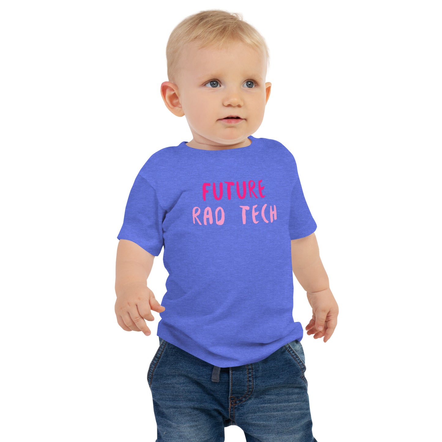 Future Rad Tech - Pink Baby Girl Jersey Short Sleeve Tee