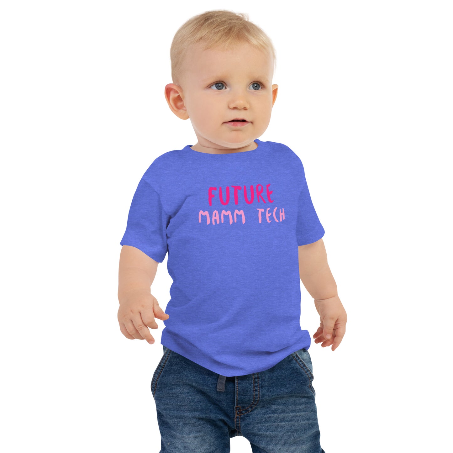 Future Mamm Tech - Pink - Baby Jersey Short Sleeve Tee