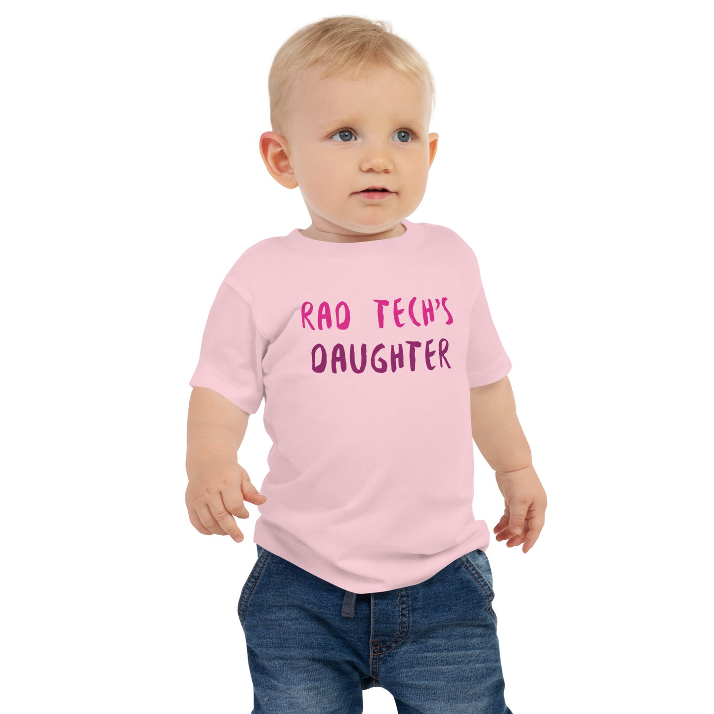 Rad Tech's Daughter Baby Girl Jersey Short Sleeve Tee