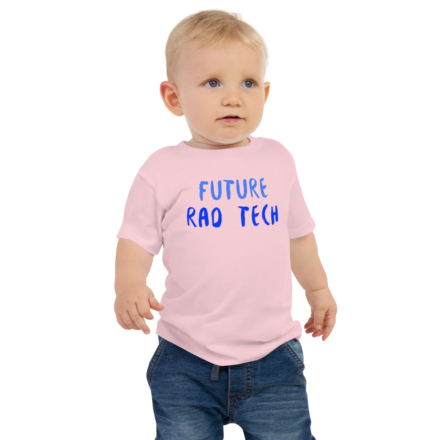 Future Rad Tech  - Blue Baby Jersey Short Sleeve Tee