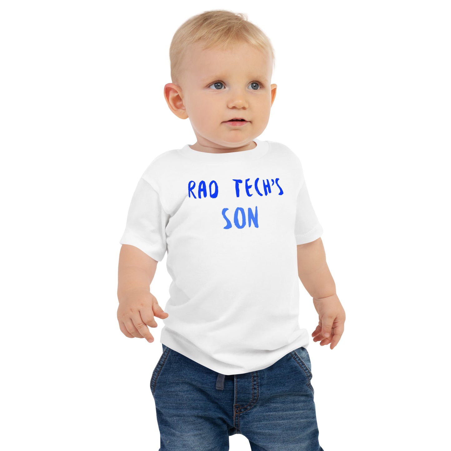 Rad Tech's Son - Blue Baby Boy Jersey Short Sleeve Tee