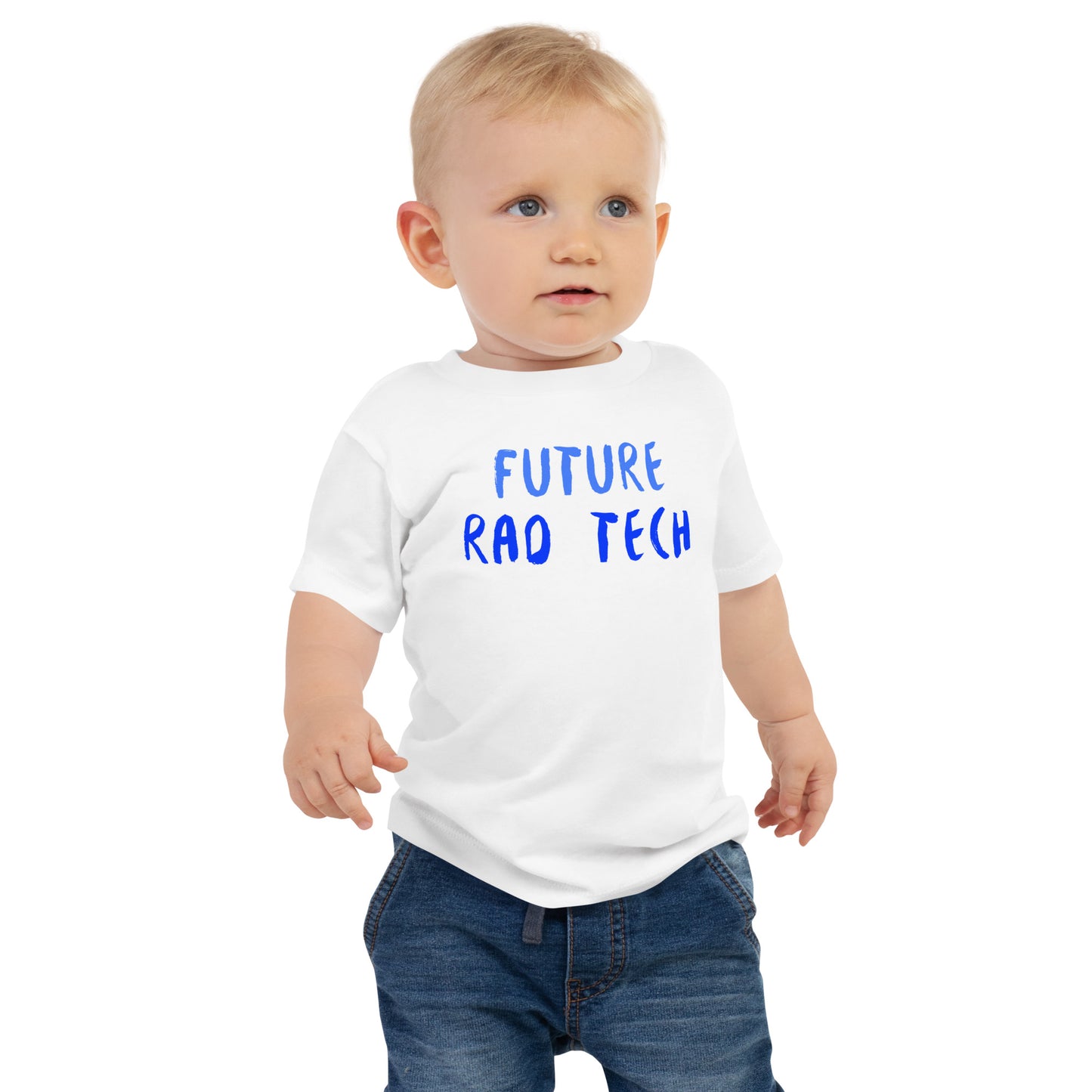 Future Rad Tech  - Blue Baby Jersey Short Sleeve Tee