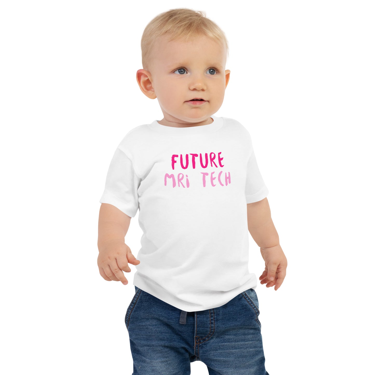 Future MRI Tech - Pink - Baby Jersey Short Sleeve Tee