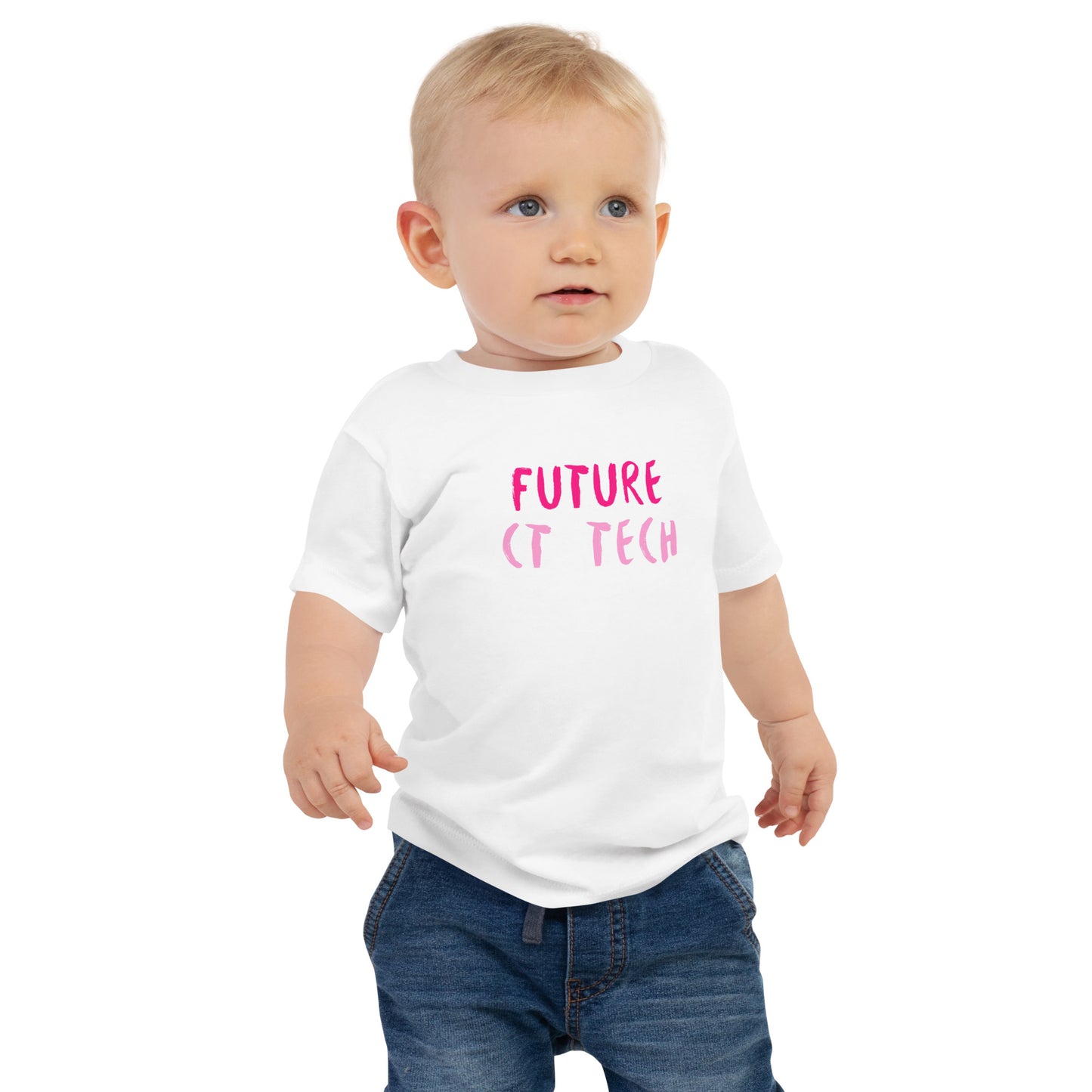 Future CT Tech - Pink - Baby Jersey Short Sleeve Tee