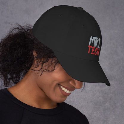 MRI Tech Hat - Grey/Red