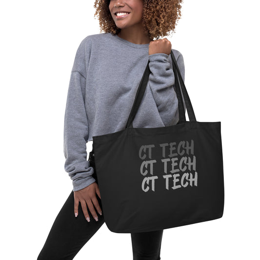 Large Computed Tomography (CT) Tech Organic Tote Bag - Grey