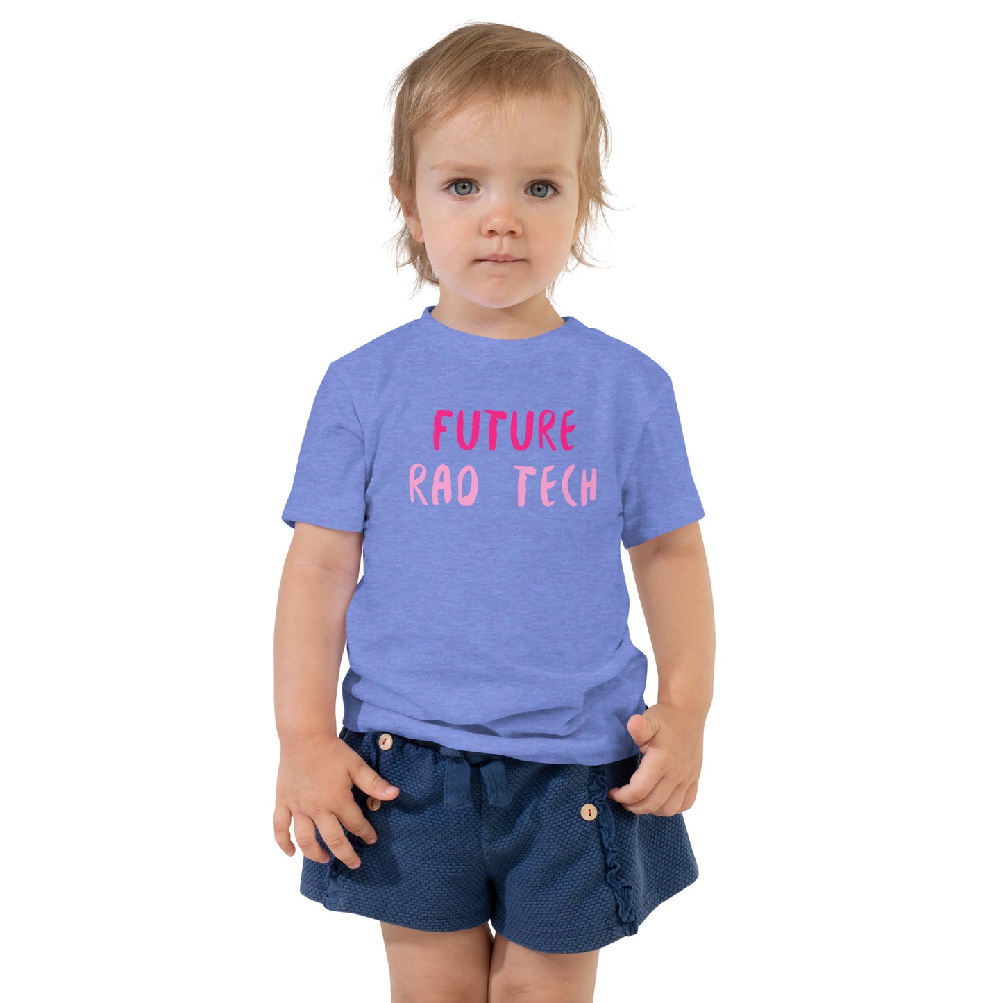 Future Rad Tech - Pink Toddler Short Sleeve Tee