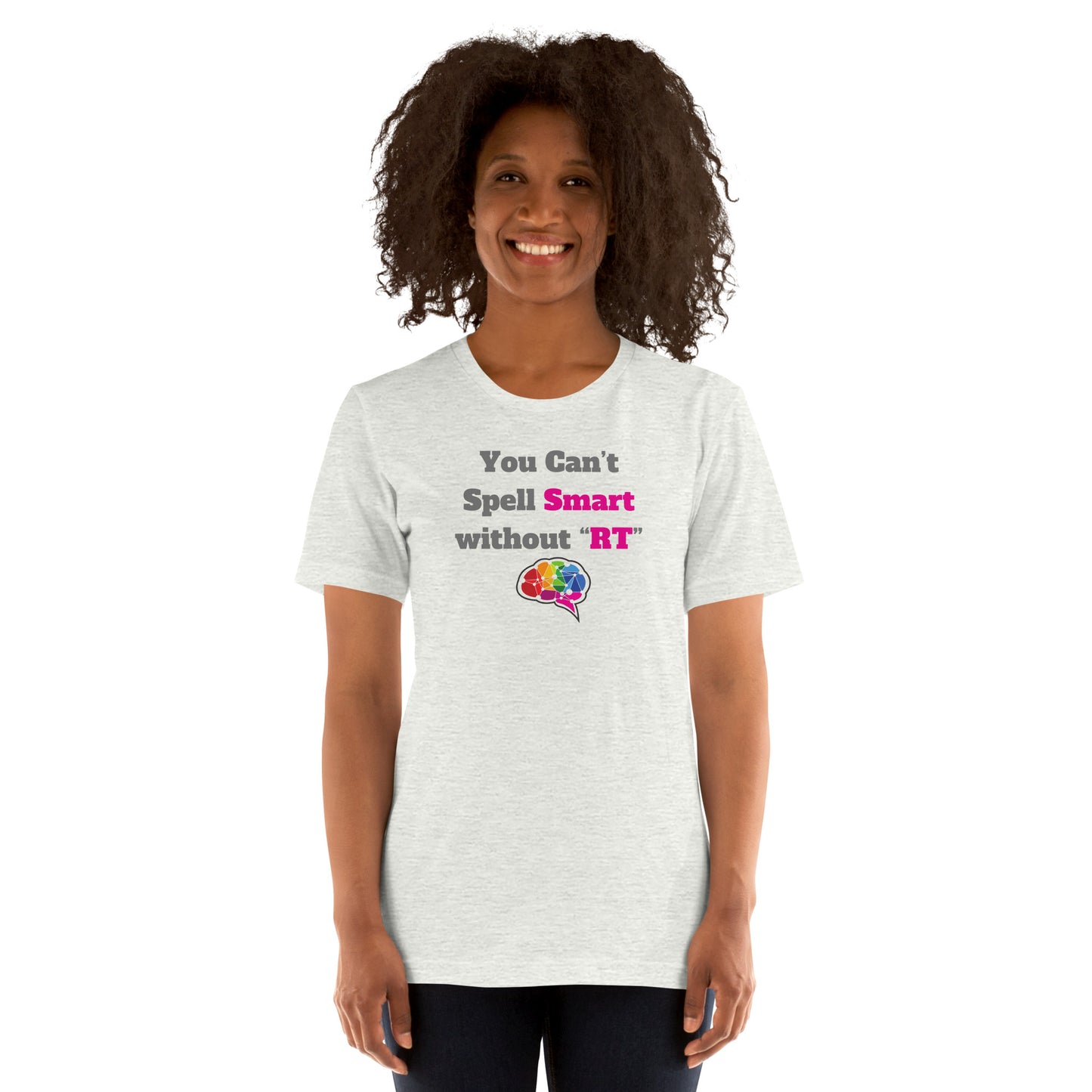 You Can't Spell Smart - Pink Unisex t-shirt