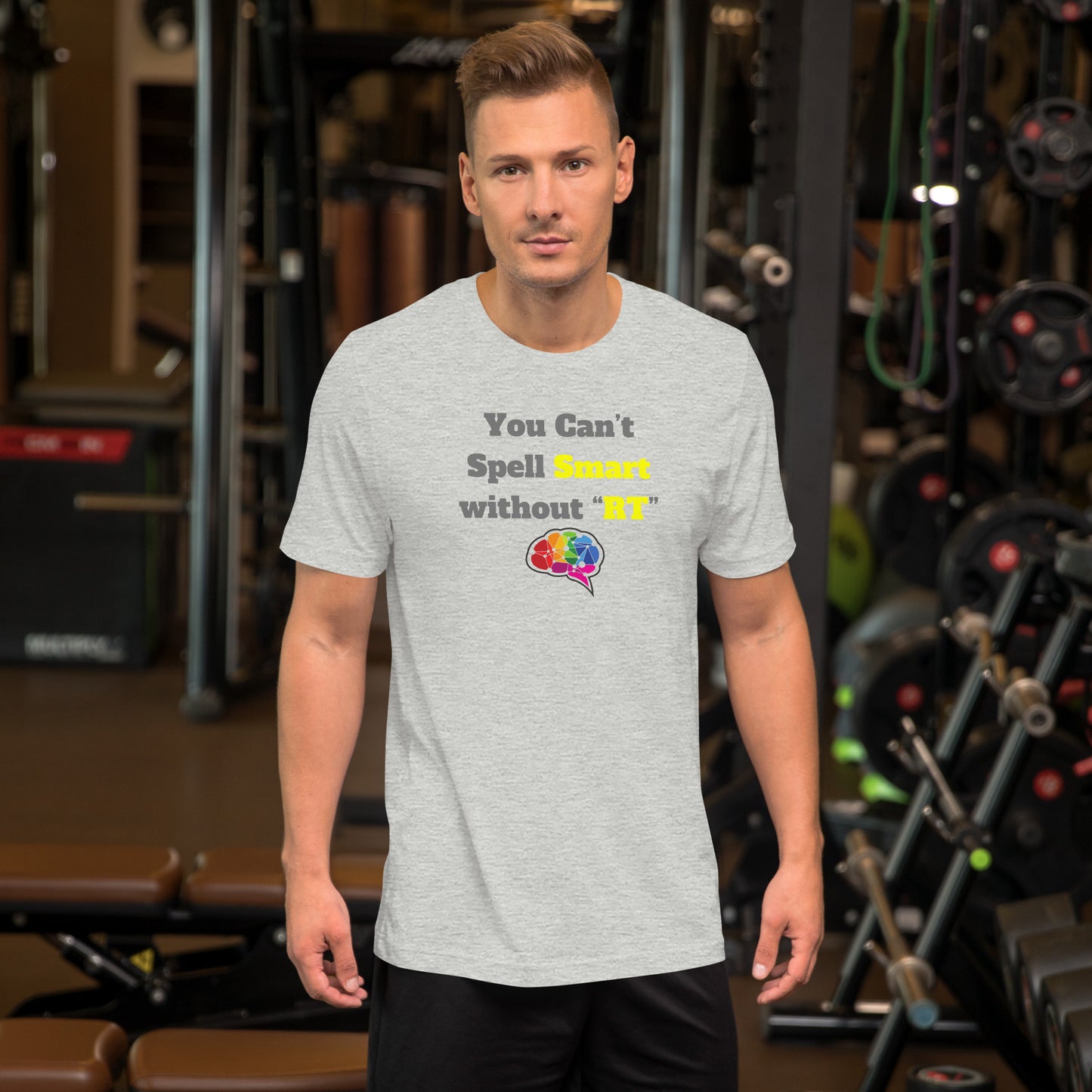 You Can't Spell Smart - Yellow Unisex t-shirt