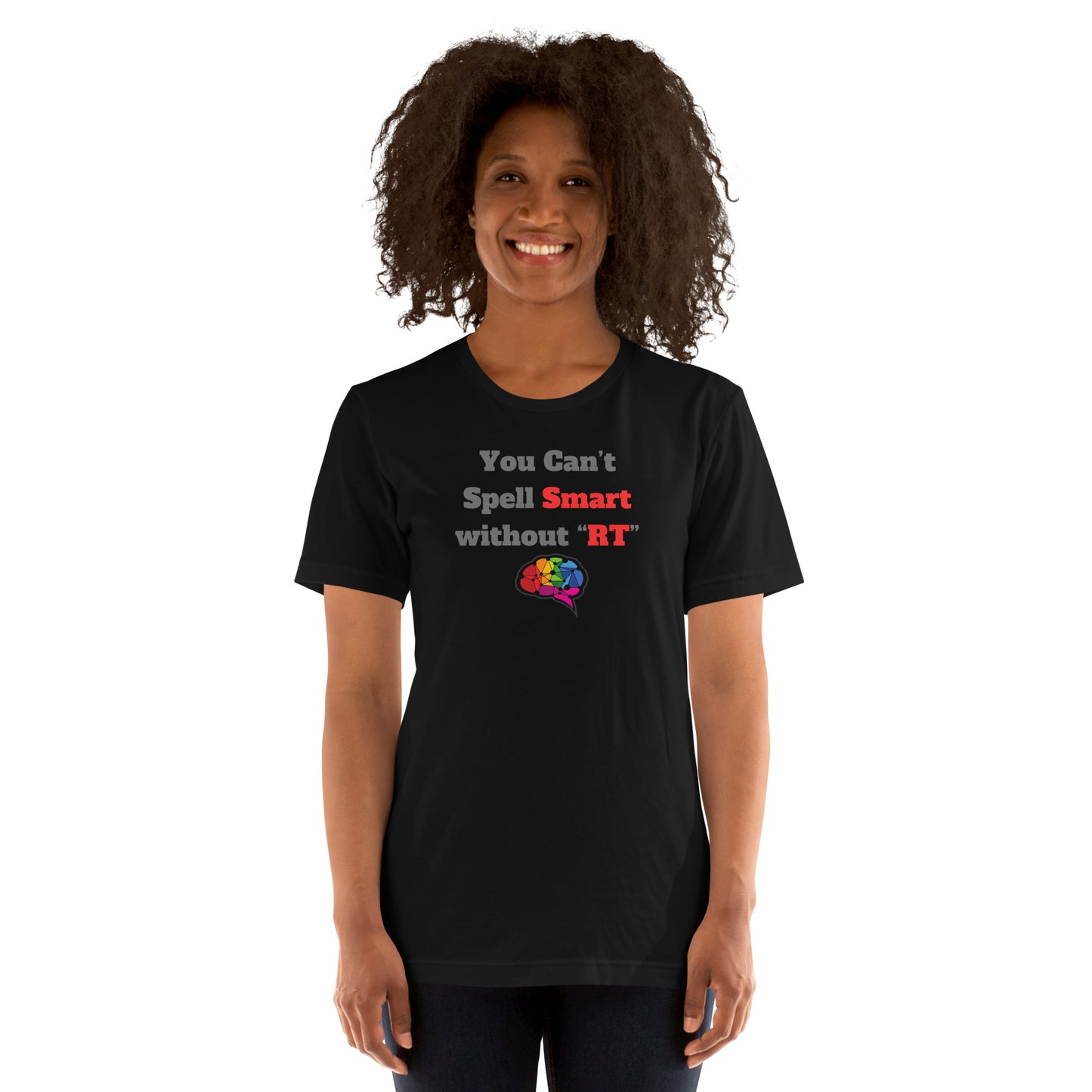 You Can't Spell Smart -  Red Unisex t-shirt