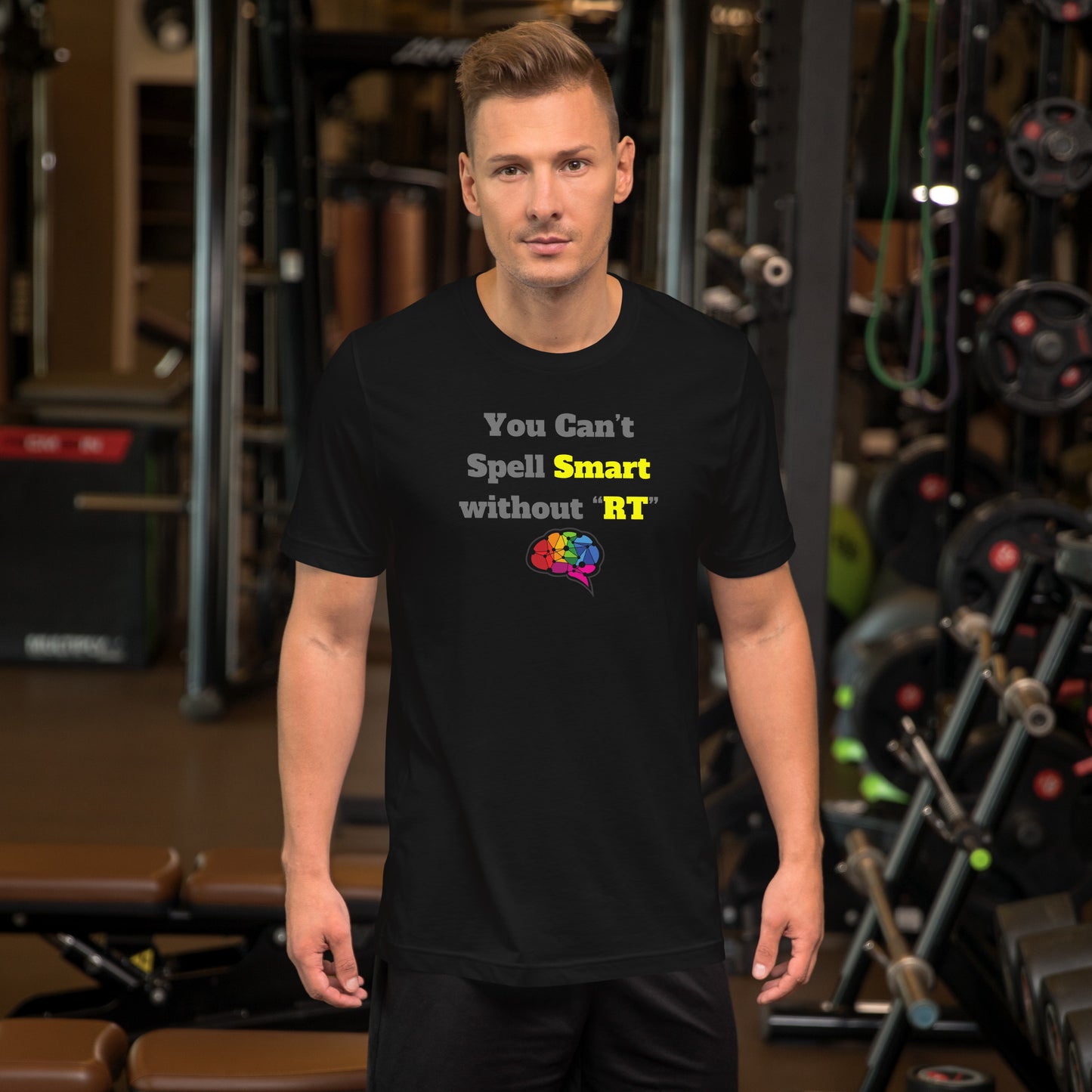 You Can't Spell Smart - Yellow Unisex t-shirt