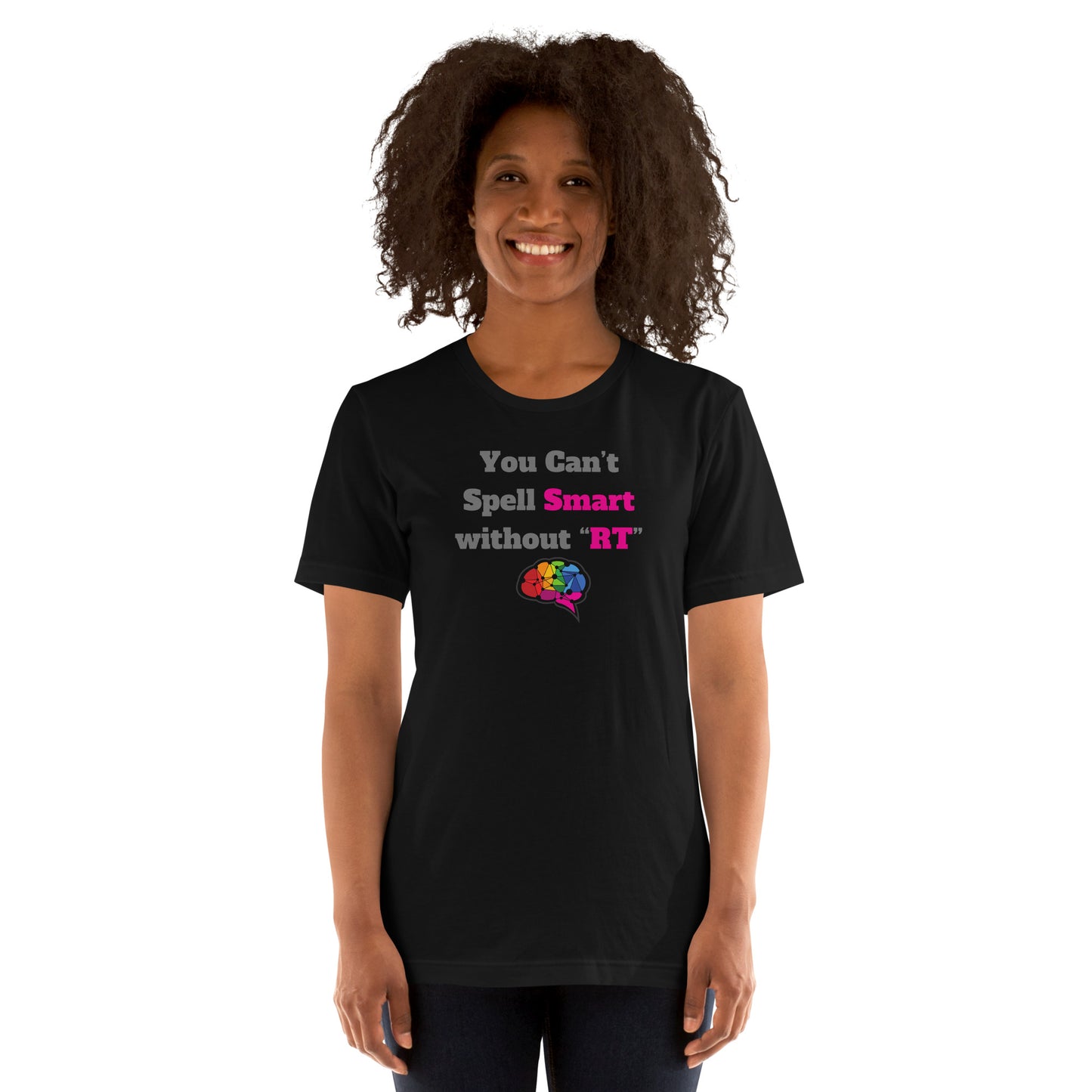 You Can't Spell Smart - Pink Unisex t-shirt