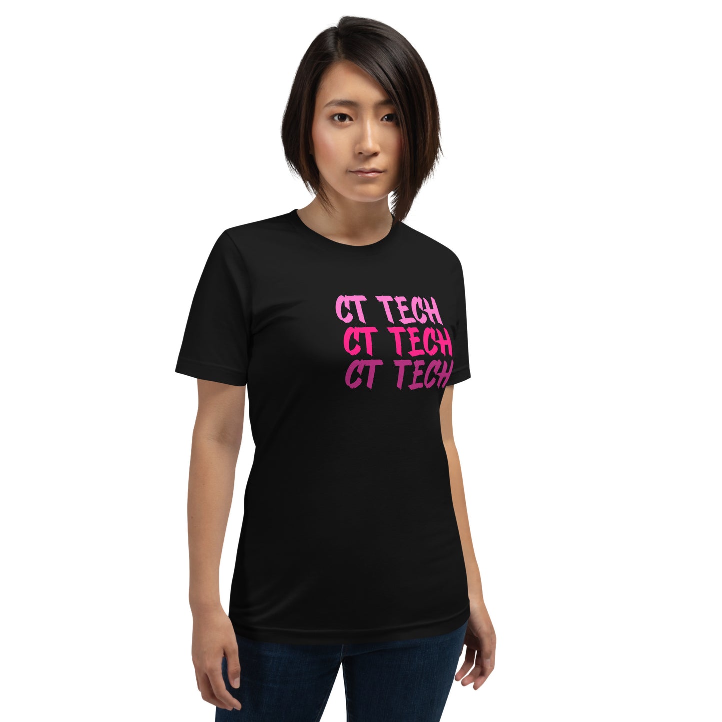 Computed Tomography (CT) Tech - Pink Unisex t-shirt